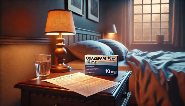 oxazepam 10 mg ontspanning slaapkamer