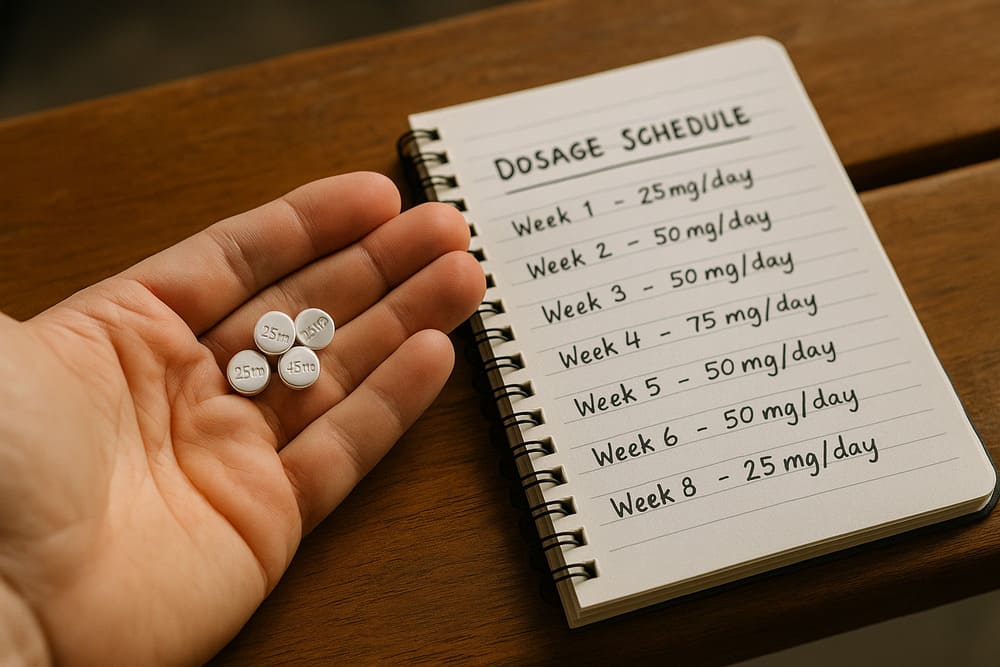 Anadrol dosering logboek bijhouden