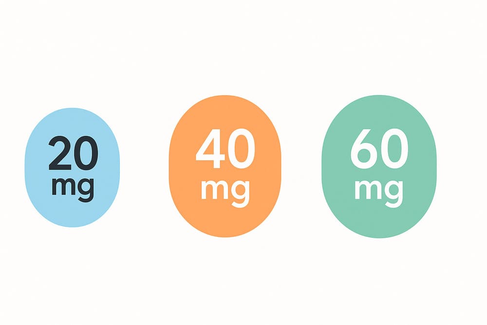 dosering Vidalista 20 40 60 mg