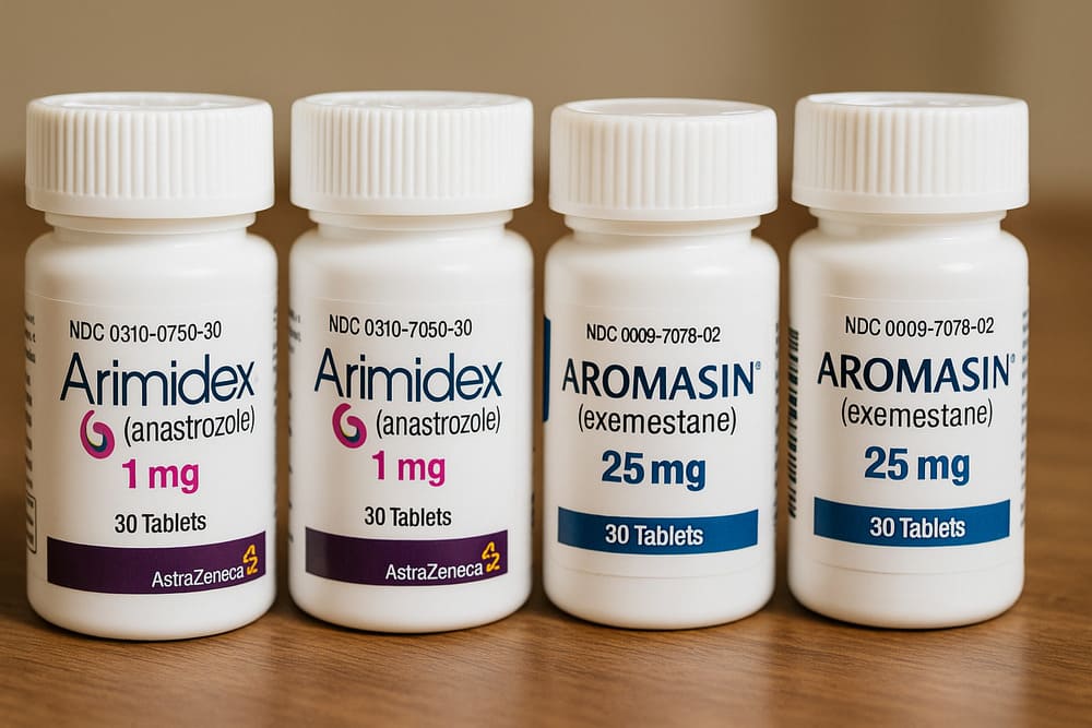 Alternatieven voor Femara zoals Arimidex en Aromasin