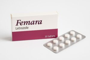 Letrozole Femara medicatie fles en tabletten