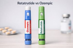 Retatrutide vs Ozempic vergelijking injectiepennen voor gewichtsverlies